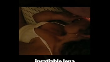 Lena swallows my cock