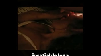 Lena swallows my cock