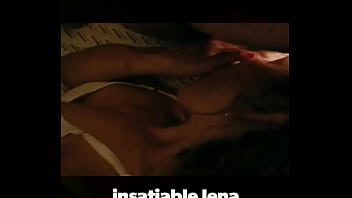 Lena swallows my cock