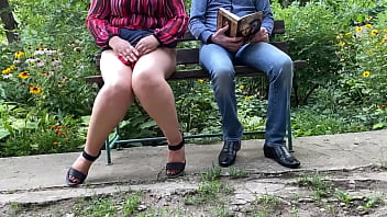 Mother in law with a huge sexy ass pisses next to me