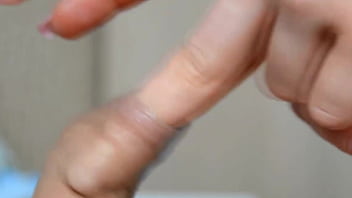 Perfect sucking foreskin cum in mouth