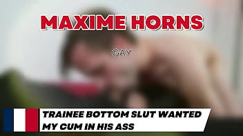 Ce petit soumis à la grosse bite est très friand de ma bouche veux voir ce qu'on à fais d’autre #gay #cuteb