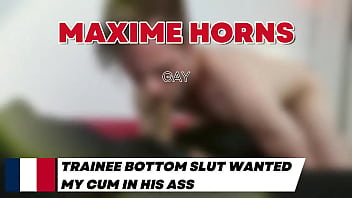 Ce petit soumis à la grosse bite est très friand de ma bouche veux voir ce qu'on à fais d’autre #gay #cuteb