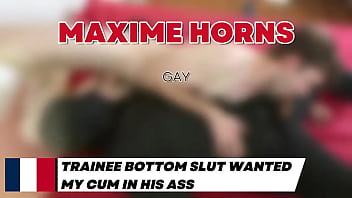 Ce petit soumis à la grosse bite est très friand de ma bouche veux voir ce qu'on à fais d’autre #gay #cuteb