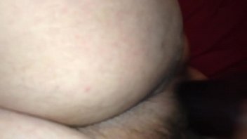 Bbw dildo wife cums and sucks her own tits