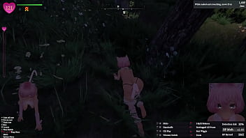 Secret Flasher Manaka Walking In Park Voyeur Game thumbnail