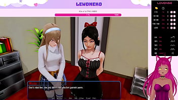 Vtuber lewdneko plays harem hotel part 30