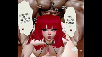 Chica con tanga adicta al sexo en imvu