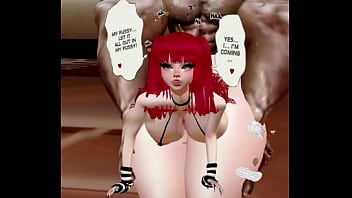 Chica con tanga adicta al sexo en imvu