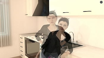 Stepsisterly Lust #02 My Stepsisters Ebony Friend Wants To Suck On My Big White Cock thumbnail