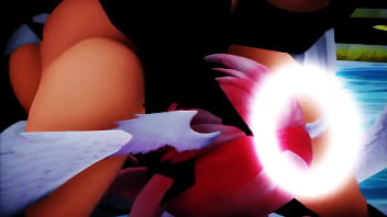 Futa haku fights luka mmd