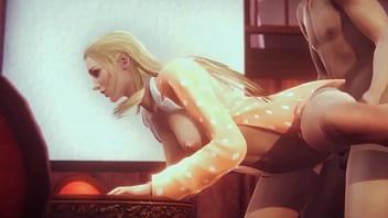 Man fucks bitch in pijama