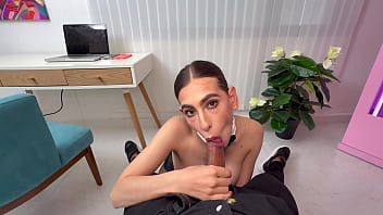 Latina big tits secretary gets busted masturbating by her big black cock boss and ends up fucking him desperately to avoid getting fired in a full office roleplay alicia trece