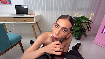 Latina big tits secretary gets busted masturbating by her big black cock boss and ends up fucking him desperately to avoid getting fired in a full office roleplay alicia trece