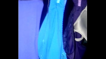 Bragas tendidos en el patio