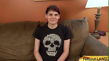 Transitioning Femboy Assplaying And Jerking In Solo thumbnail