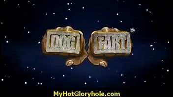 Huge black gloryhole cock blowjob 14