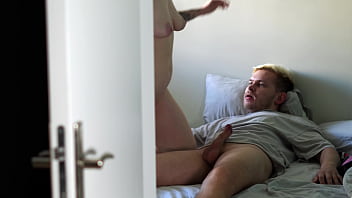 I captured this hot couple fucking in airbnb