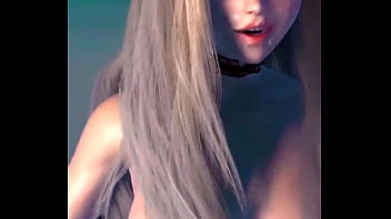 Huge boobs riding 3d