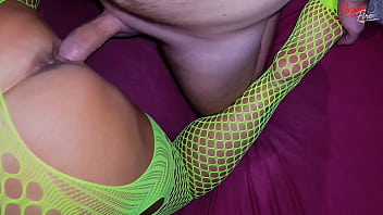 Why don't you cum on my feet in bodystockings
