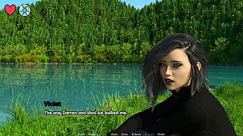 Elmwood university #23 romantic date night with goth college girl