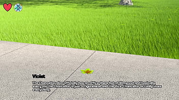 Elmwood university #23 romantic date night with goth college girl