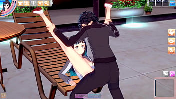 Hentai beauty grace enjoys time at her pool with guy