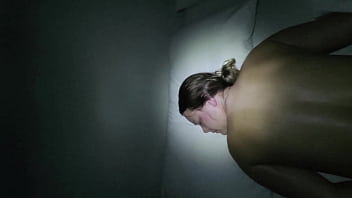 Rubbing her with lotion until i cum on her pov