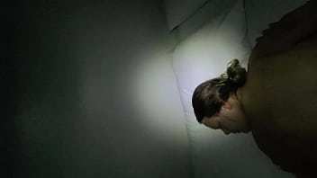 Rubbing her with lotion until i cum on her pov