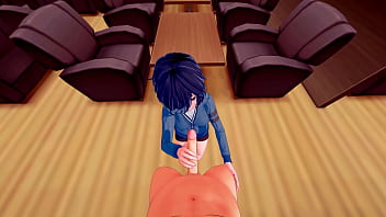 Touka gets fucked hard in the cafe pov style