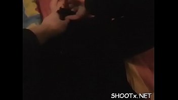 Wet teen loves gobbling cock