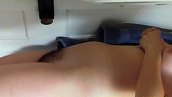 Hot student with hairy pussy gets ready for bath