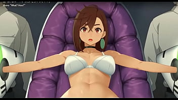Young woman gives pleasure Young woman gives pleasure
