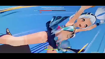 Mualani pegando como papa borracho