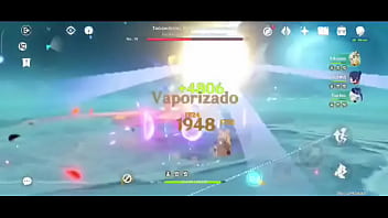 Mualani pegando como papa borracho