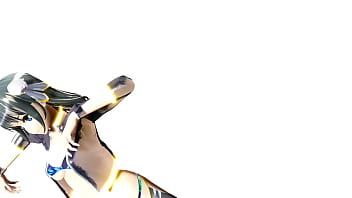 Horny lesbian girls kanon & aria having fun mmd by tsunpai