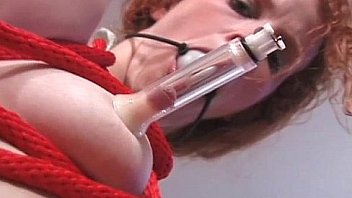 Hot nasty redhead horny babe gets her