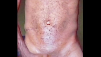 Lonely african man touches his cock and ass after dancing naked