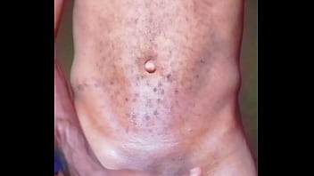 Lonely african man touches his cock and ass after dancing naked