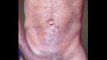 Lonely african man touches his cock and ass after dancing naked