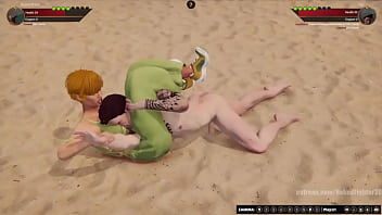 Karen vs gigi nf3d mixed kinky combat