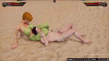 Karen vs gigi nf3d mixed kinky combat