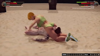 Karen vs gigi nf3d mixed kinky combat