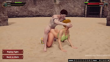 Karen vs gigi nf3d mixed kinky combat