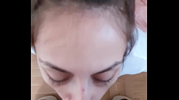 Candie cross played the brat begged for the consequences — now she’s on her knees eyes wide throat wrecked