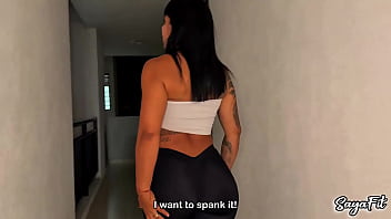 Big ass sayafit debuts by cheating on her girlfriend through anal with brian evansx