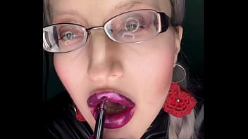 Kisses lips sissy asmr cuck transformation