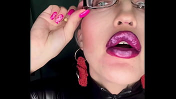 Kisses lips sissy asmr cuck transformation