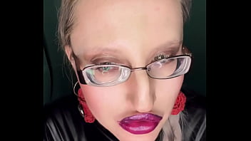 Kisses lips sissy asmr cuck transformation