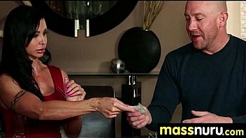 Nurumassage teen slides oily pussy on cock 7